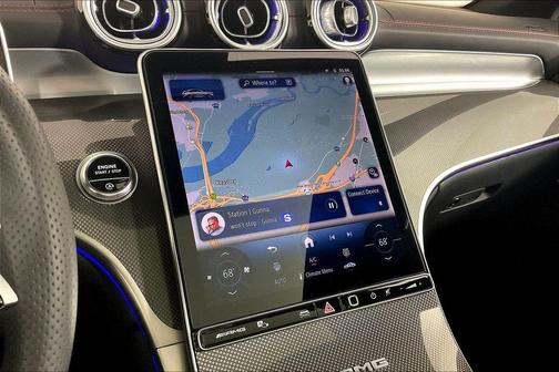 Black 2025 Mercedes-Benz AMG GLC 43 4MATIC Coupe