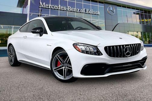 Polar White 2023 Mercedes-Benz AMG C 63 S