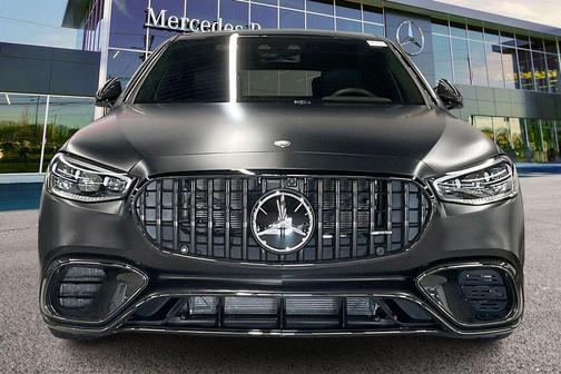Black 2025 Mercedes-Benz AMG S 63 E 4MATIC