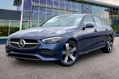 Blue 2026 Mercedes-Benz C-Class C 300 4MATIC