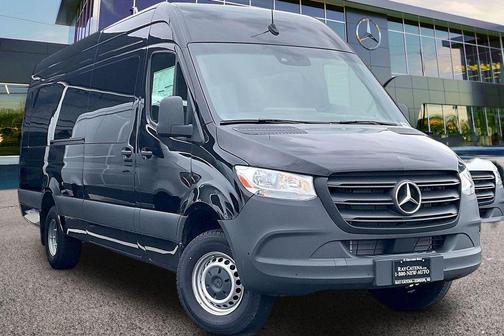 Jet Black 2024 Mercedes-Benz Sprinter 3500 High Roof