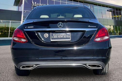 Black 2018 Mercedes-Benz C-Class C 300 4MATIC