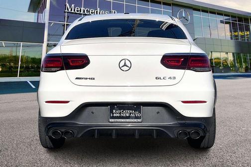 Polar White 2021 Mercedes-Benz AMG GLC 43 4MATIC Coupe