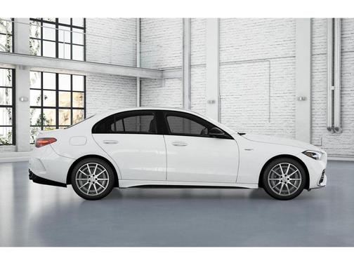 Polar White 2026 Mercedes-Benz AMG C 43 4MATIC