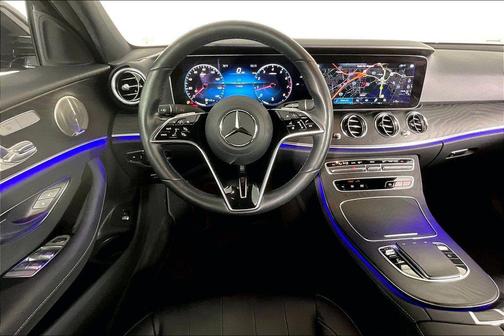 Black 2023 Mercedes-Benz E-Class 4MATIC