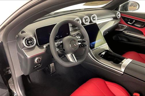 Black 2026 Mercedes-Benz CLE 300 4MATIC Coupe