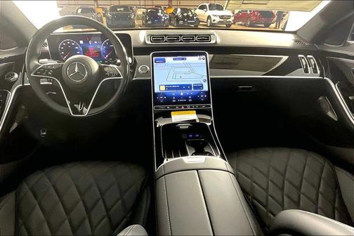 Blue 2026 Mercedes-Benz S-Class 4MATIC