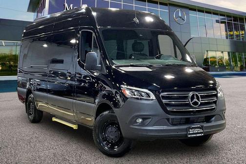 Jet Black 2023 Mercedes-Benz Sprinter 2500 High Roof