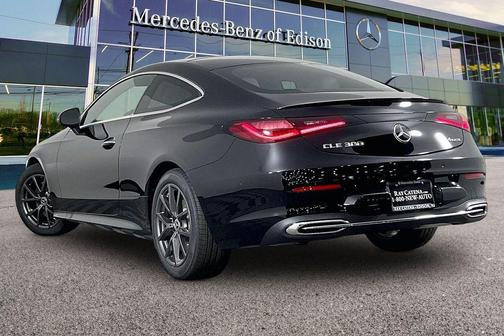 Black 2026 Mercedes-Benz CLE 300 4MATIC Coupe