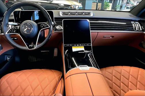 Blue 2026 Mercedes-Benz S-Class 4MATIC