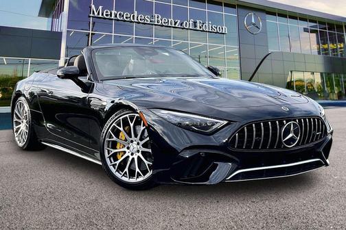 Obsidian Black Metallic 2022 Mercedes-Benz AMG SL 63 Base