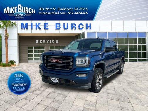 Stone Blue Metallic 2017 GMC Sierra 1500 SLT