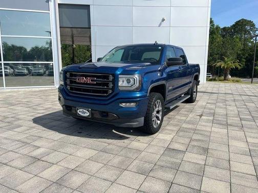 Stone Blue Metallic 2017 GMC Sierra 1500 SLT