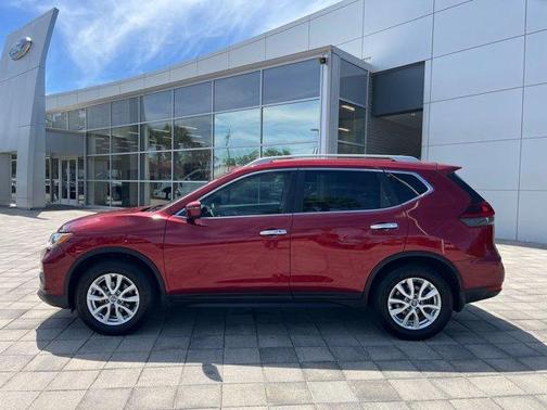 Scarlet Ember 2018 Nissan Rogue SV