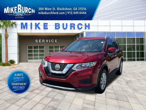 Scarlet Ember 2018 Nissan Rogue SV