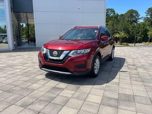 Scarlet Ember 2018 Nissan Rogue SV