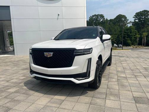 Crystal White Tri-Coat 2021 Cadillac Escalade Premium Luxury