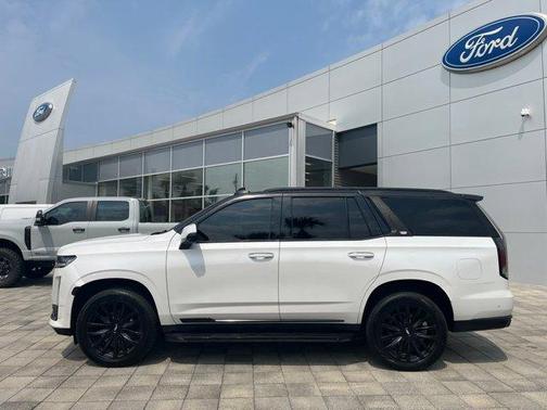 Crystal White Tri-Coat 2021 Cadillac Escalade Premium Luxury