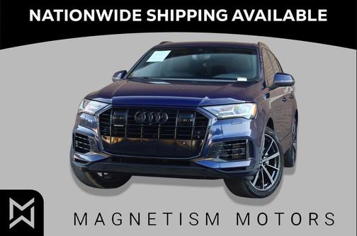 Navarra Blue Metallic 2021 Audi Q7 55 Premium Plus