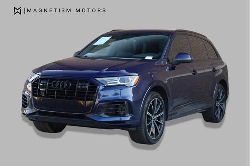 Navarra Blue Metallic 2021 Audi Q7 55 Premium Plus