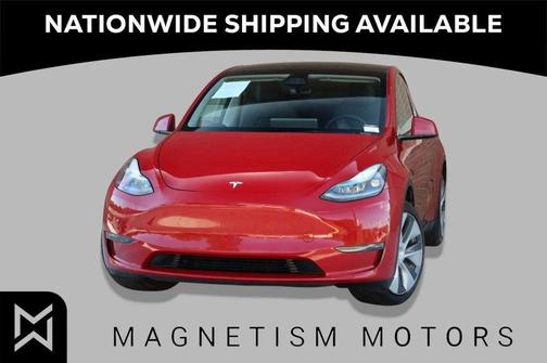 Red Multi-Coat 2023 Tesla Model Y Long Range Dual Motor All-Wheel Drive