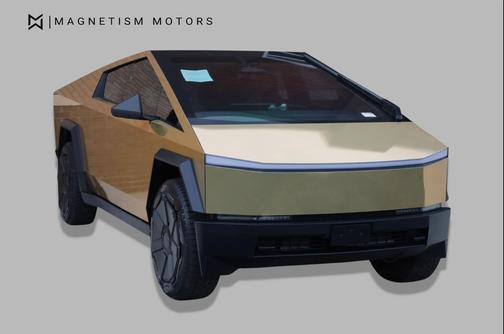 Stainless Steel 2024 Tesla Cybertruck All-Wheel Drive