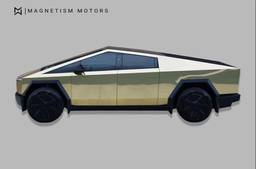 Stainless Steel 2024 Tesla Cybertruck All-Wheel Drive