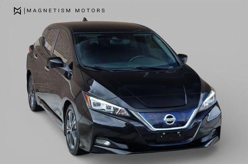 Super Black 2021 Nissan Leaf SV 40 kWh