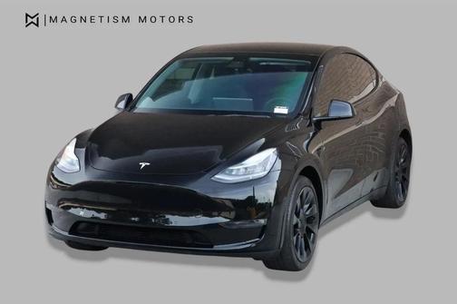 Solid Black 2021 Tesla Model Y Long Range Dual Motor All-Wheel Drive