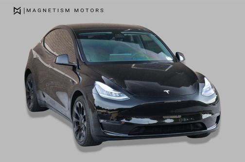 Solid Black 2021 Tesla Model Y Long Range Dual Motor All-Wheel Drive