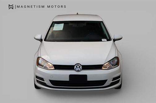 Pure White 2015 Volkswagen Golf DSG TDI S
