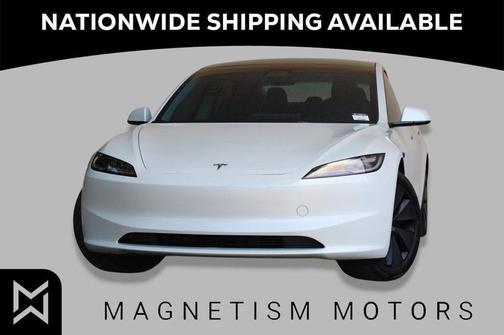 Pearl White Multi-Coat 2024 Tesla Model 3 Long Range