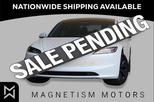 Pearl White Multi-Coat 2024 Tesla Model 3 Long Range