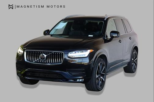 Onyx Black Metallic 2021 Volvo XC90 T6 Momentum