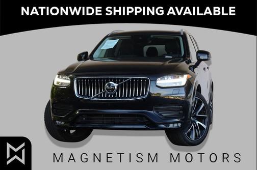 Onyx Black Metallic 2021 Volvo XC90 T6 Momentum