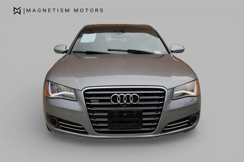 Ice Silver Metallic 2013 Audi A8 L 3.0T