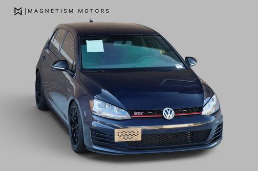 Night Blue Metallic 2017 Volkswagen Golf GTI 2.0T S 4-Door