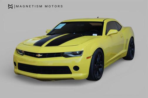 Bright Yellow 2014 Chevrolet Camaro 2LS