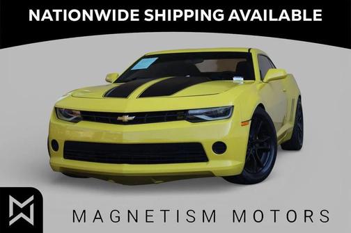 Bright Yellow 2014 Chevrolet Camaro 2LS