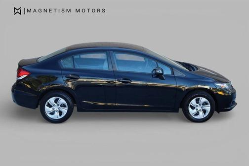 Crystal Black Pearl 2013 Honda Civic LX