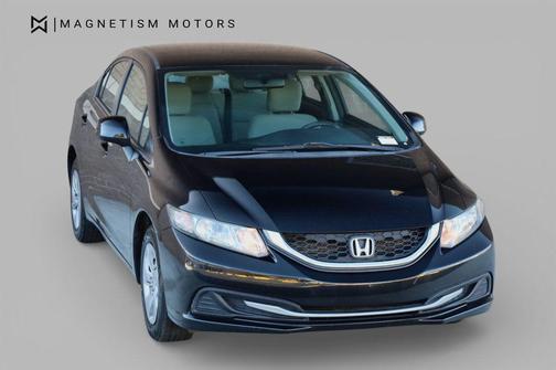 Crystal Black Pearl 2013 Honda Civic LX
