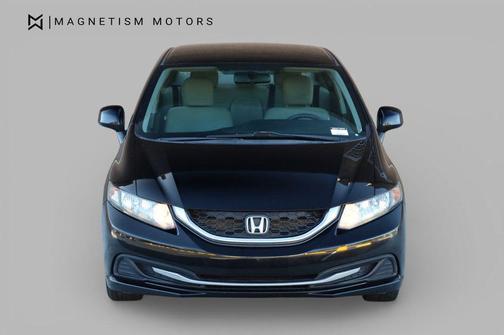 Crystal Black Pearl 2013 Honda Civic LX