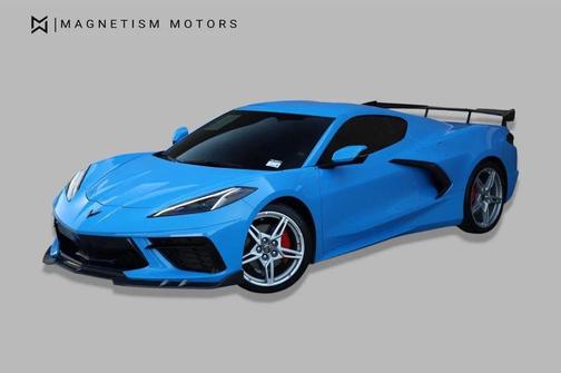 Rapid Blue 2021 Chevrolet Corvette Stingray w/1LT