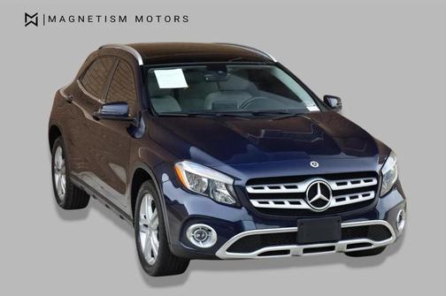Lunar Blue Metallic 2018 Mercedes-Benz GLA 250 4MATIC