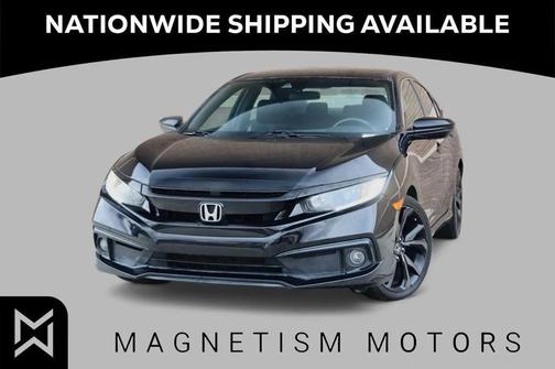 Crystal Black Pearl 2019 Honda Civic Sport