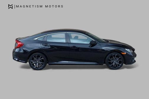 Crystal Black Pearl 2019 Honda Civic Sport