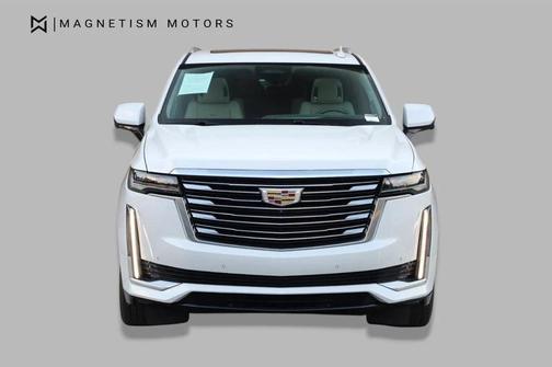 Crystal White Tricoat 2021 Cadillac Escalade Premium Luxury Platinum