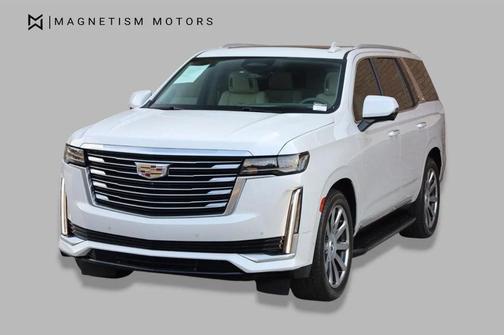 Crystal White Tricoat 2021 Cadillac Escalade Premium Luxury Platinum