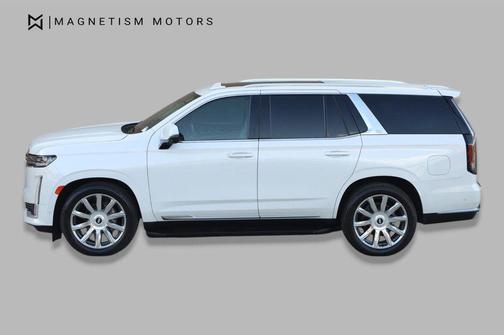 Crystal White Tricoat 2021 Cadillac Escalade Premium Luxury Platinum
