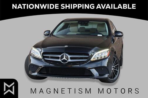 Black 2021 Mercedes-Benz C-Class Sedan